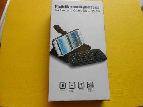 Samsung S3 Plastic Bluetooth Keyboard and case